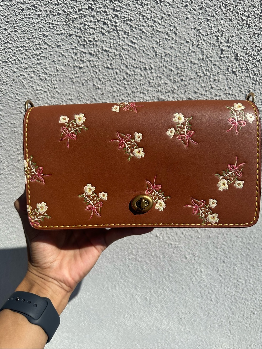 Coach 1941 Dinky with Floral Print